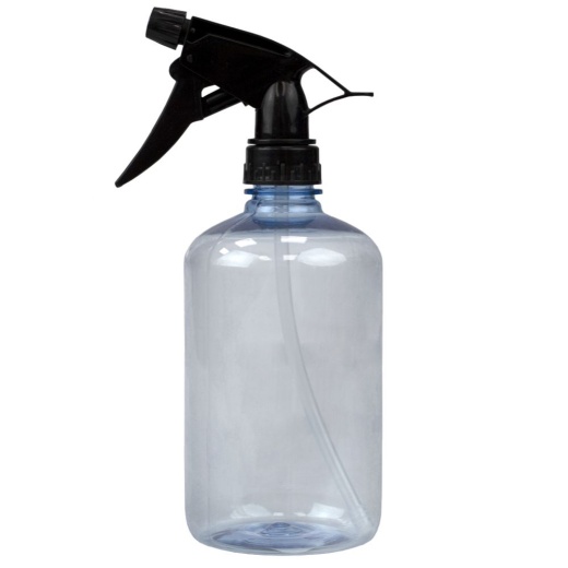 24 Pieces Home Basics 17 Oz Plastic Empty Spray Bottle