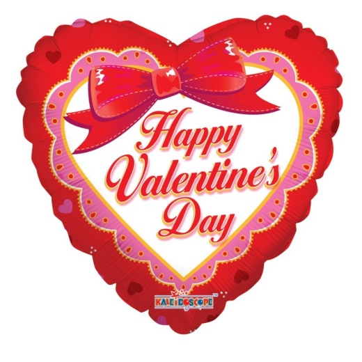100 Pieces Happy Valentines Day Balloon - Valentine Decorations