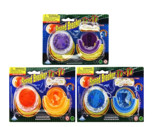 48 Pieces 3 Assorted Yo-Yos with Belt Holder