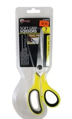 48 Pieces Soft Grip Scissor 7 Inch - Scissors for Crafting, Office & Home Use
