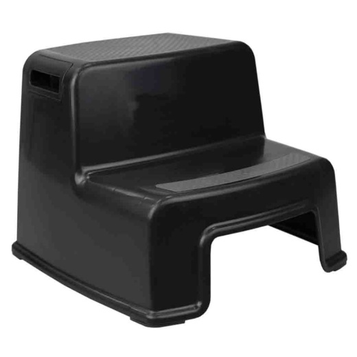 12 Pieces Home Basics 2 Step Plastic Stool - Kitchen Essentials