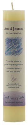 Astral Journey Reiki Charged Pillar Candle