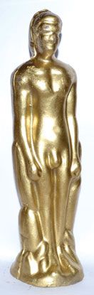 Gold Male Candle