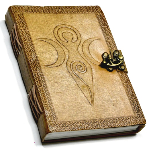 5" X 7" Goddess Of Earth Embossed Leather Journal