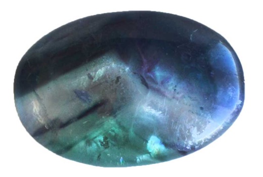 1 1/2" Fluorite Palm Stone