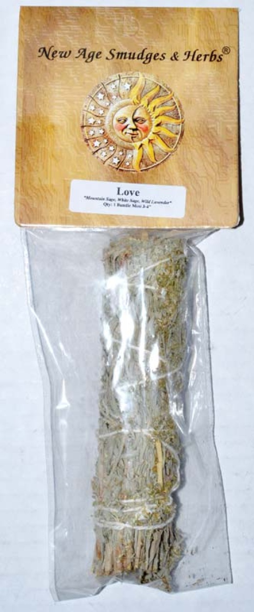 4" Love Smudge Stick