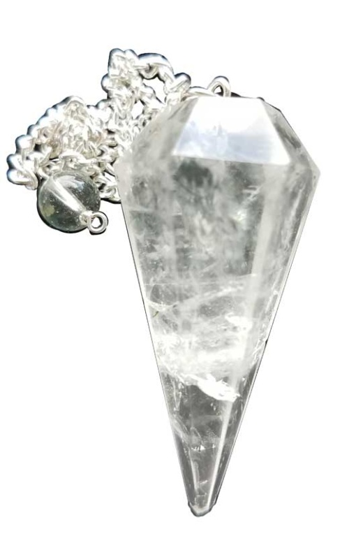 6-Sided Quartz Pendulum