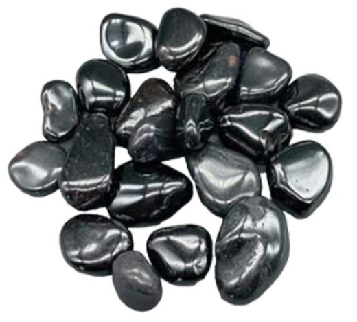 1 Lb Hematite Tumbled Stones - Natural Energy Balancer