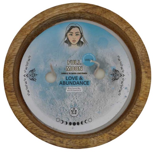 18 Hr Full Moon Love & Abundance Candle
