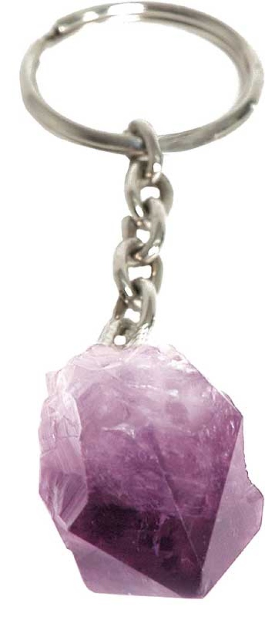 Amethyst Keychain - Unlock Your Spiritual Potential