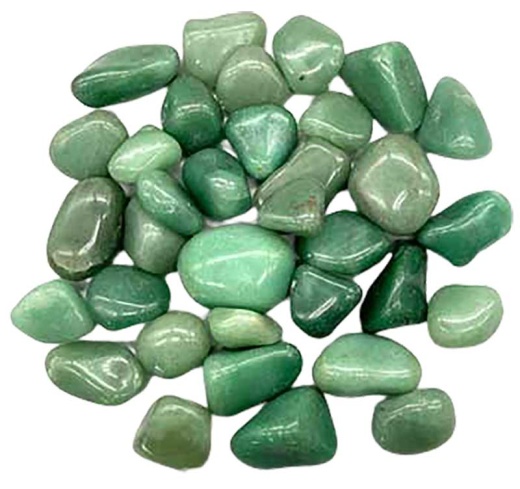 1 Lb Green Aventurine Tumbled Stones for Luck, Prosperity, and Emotional Healing