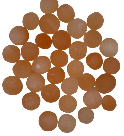 1 Lb Orange Tumbled Selenite Stones - Crystal Healing Properties