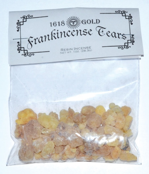 Frankincense Tears Incense 1 Oz - High-Quality Resin Incense for Meditation and Purification