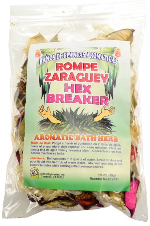 1 1/4Oz Hex Breaker (Rompe Zaraguey) Aromatic Bath Herb