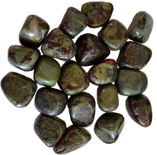 1 Lb Jasper Dragon Blood Tumbled Stones