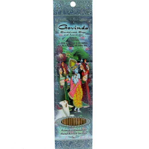 Govinda Incense Stick 10 Pack - Uplifting Aroma for Harmony and Clarity