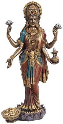 Lakshmi 10 inch Goddess Statue