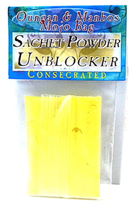 Unblocker Sachet Powder Consecrated - 5Oz Magical Solution