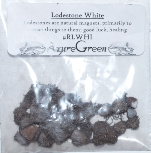 White Lodestone for Attracting Love, Money, and Good Luck