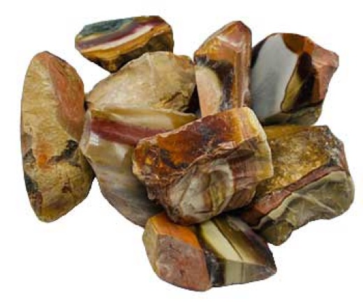 1 Lb Polychrome Jasper, Single Side Polished - Unlock the Power of the Fire Element
