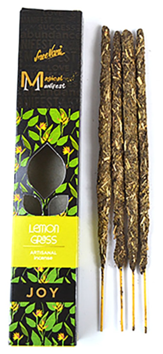 4Pk Lemon Grass (Joy) Manifest Stick