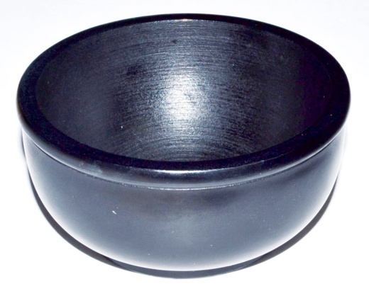 Black Stone Scrying Bowl 4" for Divination and Insight