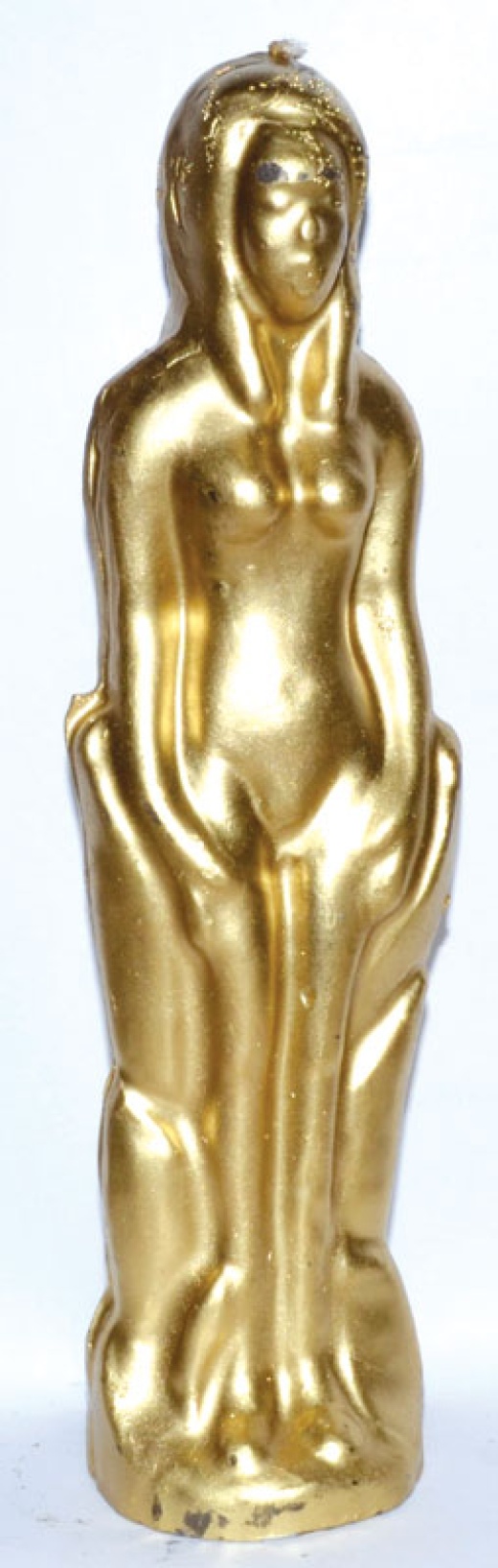 Gold Female Candle 7" - A Unique Magical Figure Candle
