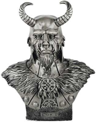 Loki Bust - Norse God of Mischief Figurine