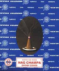 Nag Champa Incense Cone 12 Pack - The World's Best Selling Incense