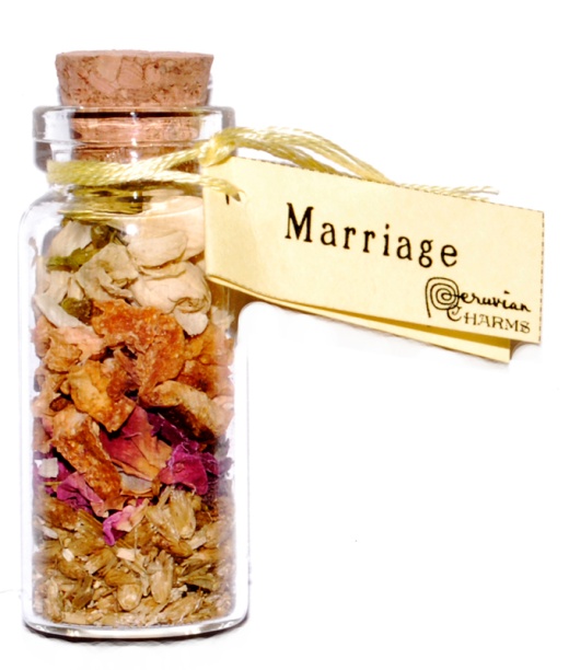Marriage Pocket Spellbottle - A Token of Love and Blessings