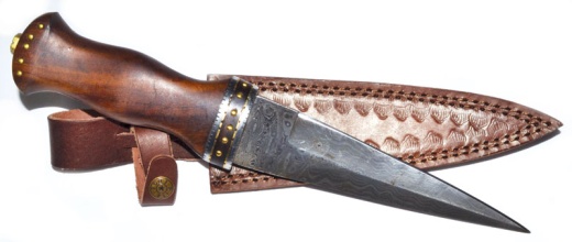 Rosewood Damascus Athame