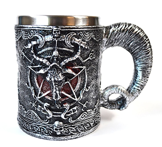 4 3/4" Baphomet Mug