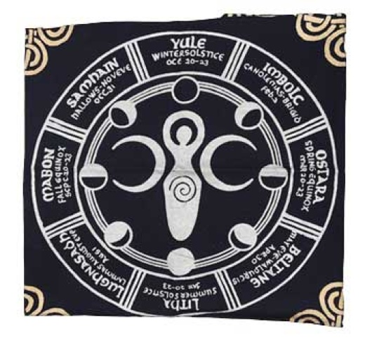 24"X24" Earth Goddess Altar Cloth