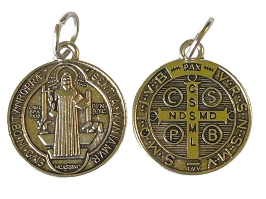 3/4" St Benedict Amulet - Protect Yourself from Harm