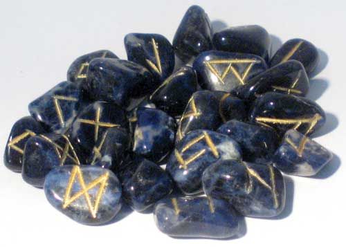 Sodalite Rune Set