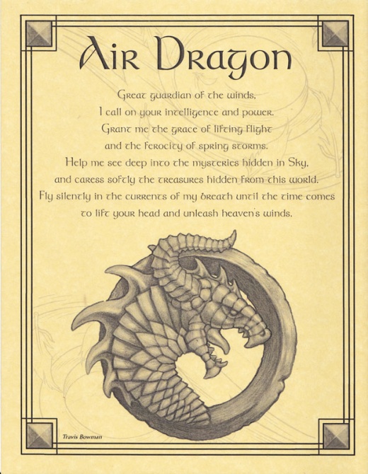 Air Dragon Poster