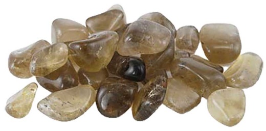 1 Lb Smoky Quartz Tumbled Stones - Root Chakra Balancer