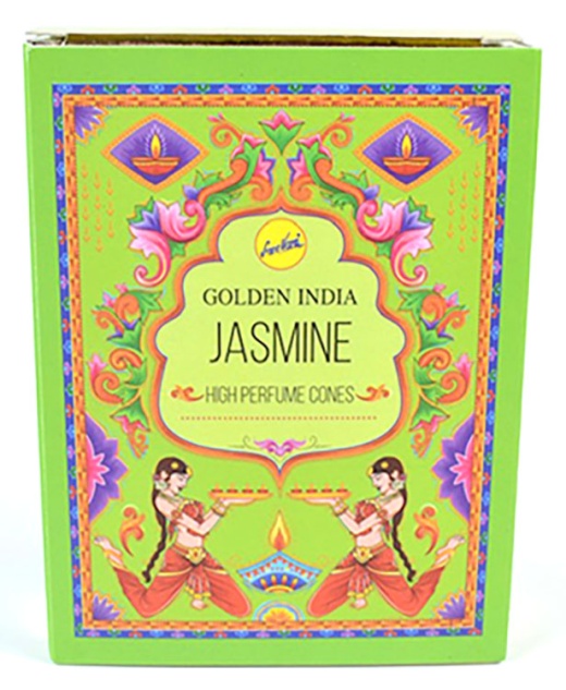 10 Jasmine Backflow Cones by Sree Vani