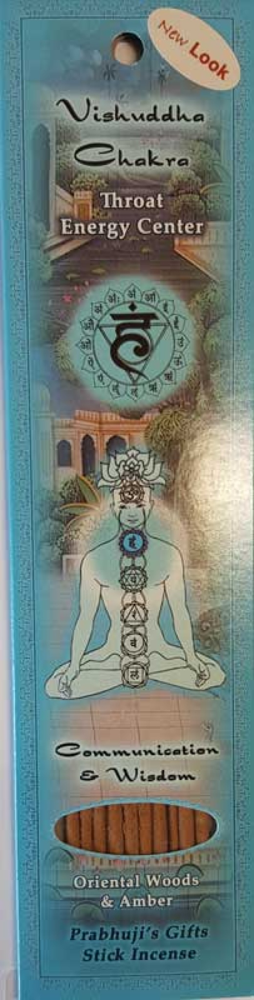 Vishuddha Chakra Incense Stick 10 Pack - Unlock the Power of Effective Communication and Wisdom