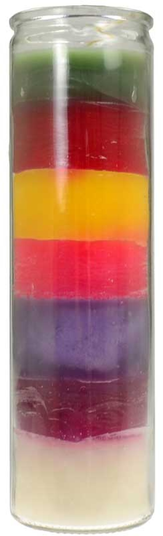 7 Color 7-Day Jar Candle - Enhance Your Rituals and Candle Magic
