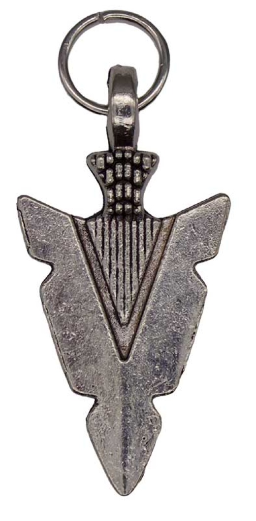 1 1/4" Arrowhead Amulet - A Symbol of Protection and Strength