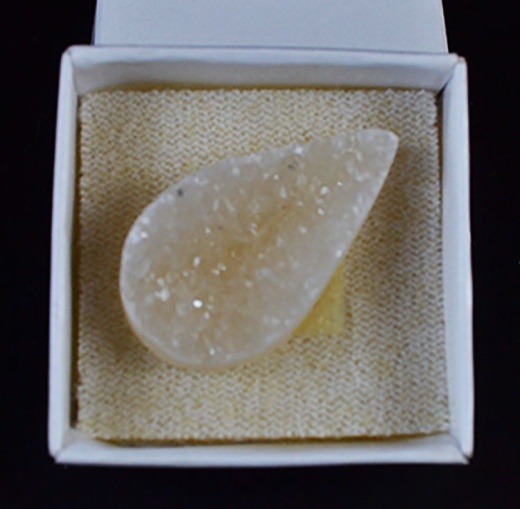 1 1/2" Amethyst Tear Druse Cabochon from Uruguay