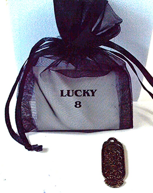 Lucky 8 Amulet for Prosperity and Good Luck