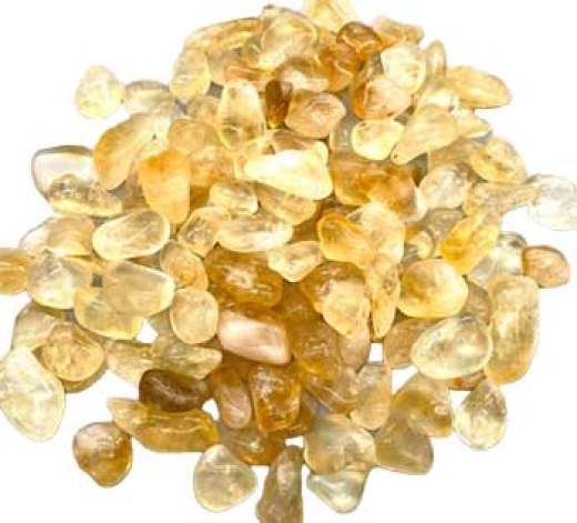 1 Lb Citrine Tumbled Stones - Unlock the Power of Abundance and Prosperity