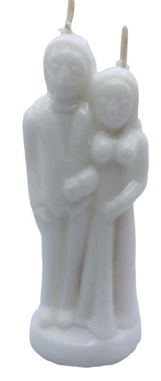 White Marriage Candle: Strengthen Your Bond with Love and Commitment