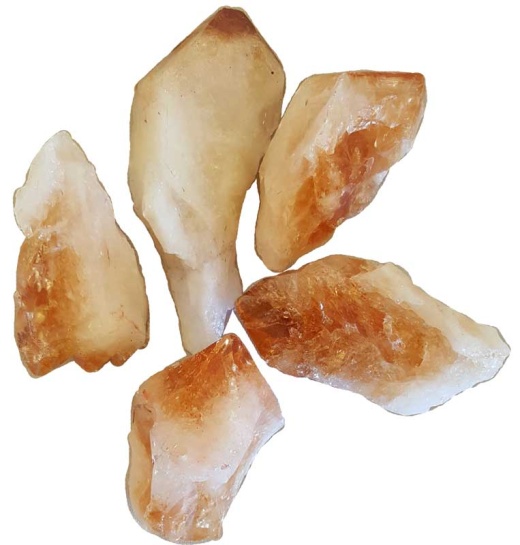 1 Lb Citrine Points - Unlock the Power of the Success Stone
