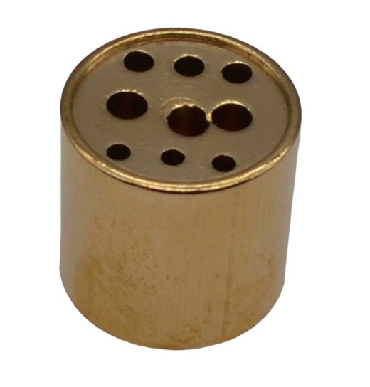3/4" Brass Holder 9 Holes