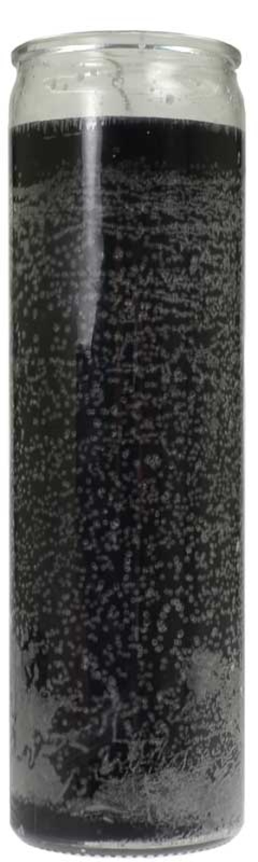 Black 7-Day Jar Candle for Protection and Balance