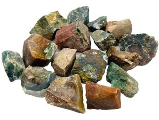 1 Lb Jasper, Fancy Untumbled Stones - Wholesale Price