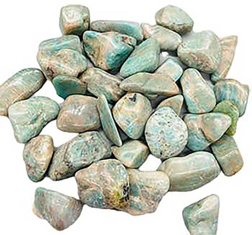 Buy 1 Lb Amazonite Tumbled Stones Online for Healing and Balance